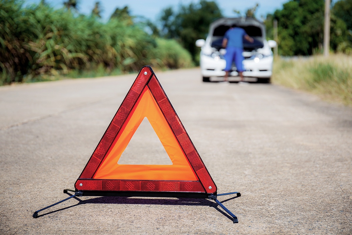 Qué hacer si te quedas tirado en la carretera