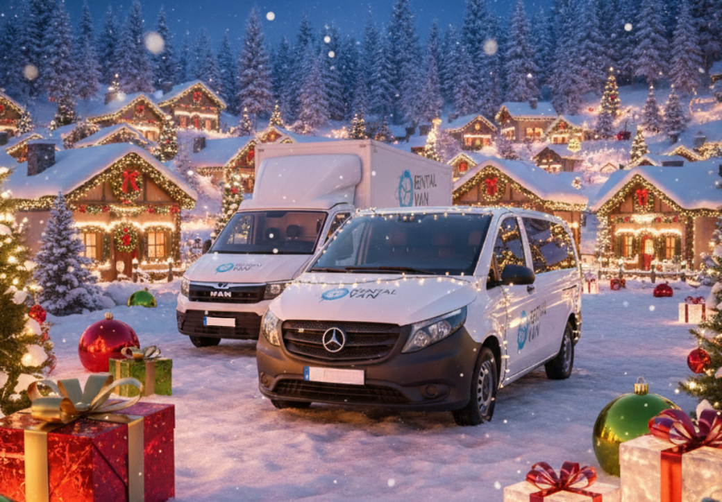 Alquiler de furgonetas en Sevilla en Navidad con Rentalvan