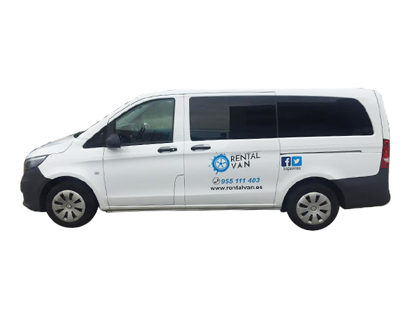 Alquilar una Mercedes Vito para Navidad